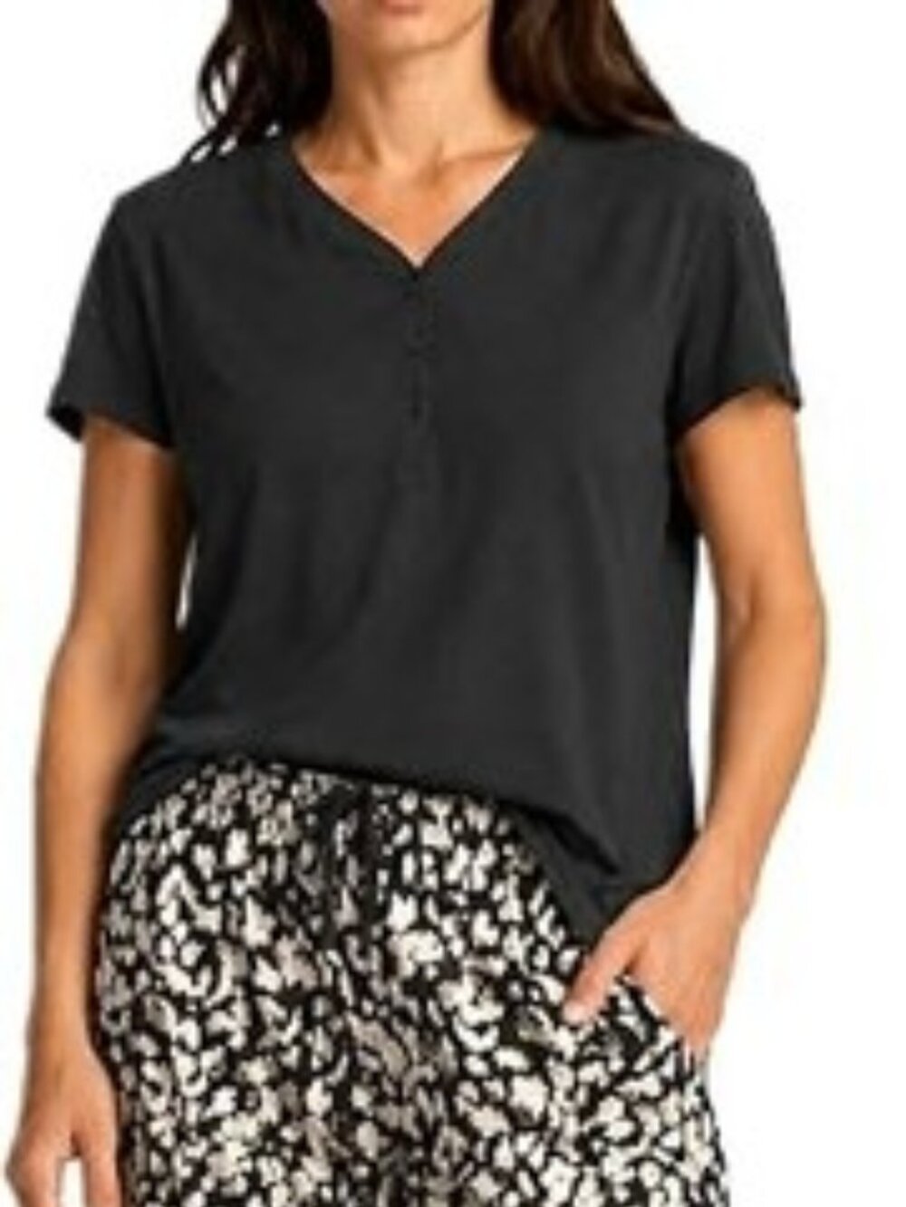 NWT Karen Neuburger 100% Cotton 2 Piece Pajama Set Shirt and Pants Size XL